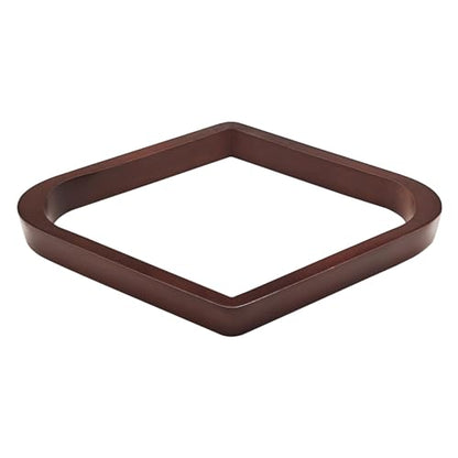 Solid Wood Pool Ball Triangle Rack, Pool Table Ball Holder Positioning Rack,2-1/4" Pool Ball Rack - color: Burgundy