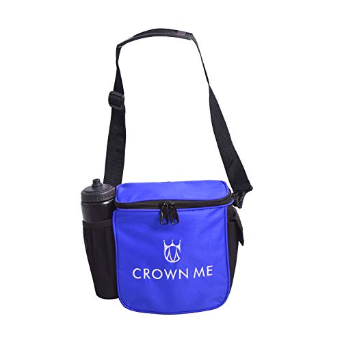 CROWN ME Disc Golf Starter Set,Disc Golf Set with 6 Discs, 1 Marker,1 Towel and Starter Disc Golf Bag Fairway Driver - color: Blue
