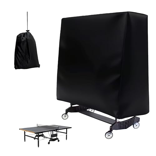 Ping Pong Table Cover Compatible with Stiga,Waterproof,Dustproof,Sun-resistant,Table Cover Compatible with Stiga,Indoor&Outside,210D Oxford Fabric