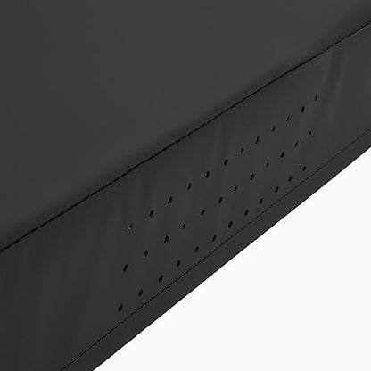 We Sell Mats Bifolding Gymnastics Crash Landing Mat Pad, Safety for Tumbling, Back Handspring Training and Cheerleading - color: Black, size: 4 ft x 8 ft x 4 Inch