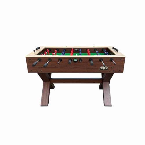 KICK Constable 55" Foosball Table – Professional Full-Size Indoor Game Table - color: Brown