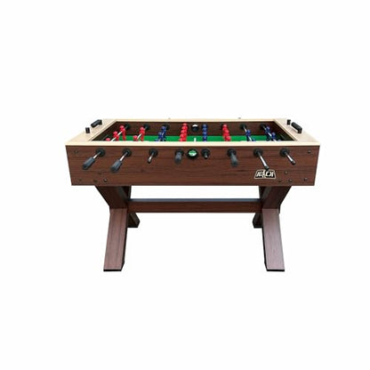 KICK Constable 55" Foosball Table – Professional Full-Size Indoor Game Table - color: Brown