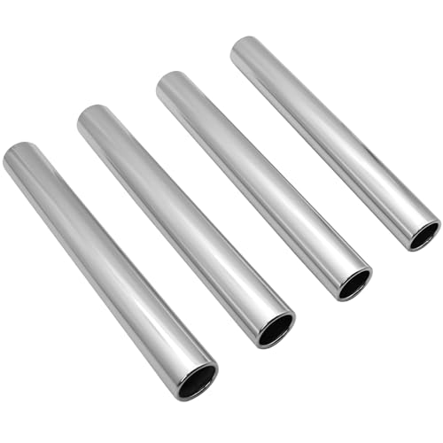 Aluminum Alloy Field Relay Batons for Track and Athletes Runners Outdoor Running Sports Events Baton Race Stick Smooth Hollow Tube Lightweight Durable Design Multi-Color - color: 4Pcs-Silver