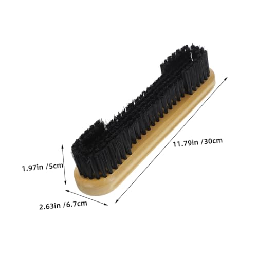 ULTECHNOVO Pool Table Brush for Felt Cleaning Wood Handle Billiard Table Accessory with Soft Bristles for Effortless Maintenance of Cloth and Surfaces