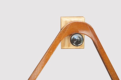 Standard Pool and Billiards Rack Wall Mount (Made In The USA) (Oak) - color: Oak