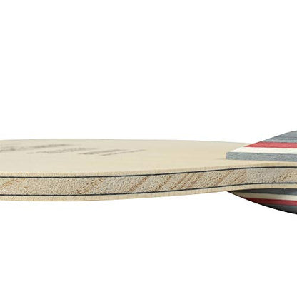 Primorac Carbon Blade - Butterfly Table Tennis Blade - TAMCA 5000 Carbon Fiber Blade - Cypress Wood Fiber Blade - Professional Table Tennis Blade - FL and ST Handle Type - Made in Japan - style: ST Handle