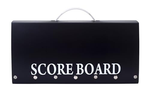 Tandem Sport Score Keeper - Double-Sided Score Flipper for Volleyball, Basketball, Baseball & Football - Tabletop Easy Flip Scoreboard