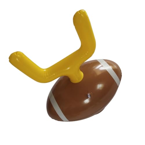 NOLITOY Inflatable Ring Toss Hat Fun Throwing Game for Adults PVC Material Easy Inflate and Fold Outdoor and Indoor Educational Plaything to Enhance Motor Skills and Coordination