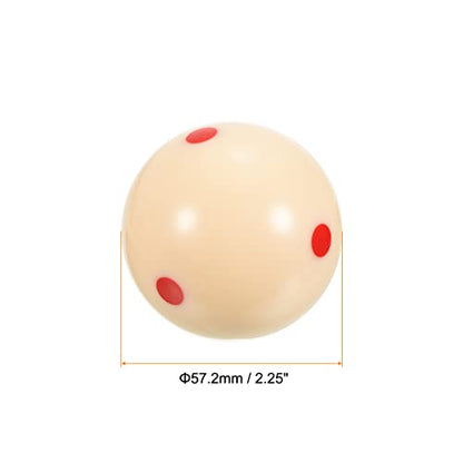 PATIKIL Pool-Billiard Cue Ball, Pro Cup Cue Ball Practice Training Pool Ball for Billiard Room Game Room - color: Red/Blue
