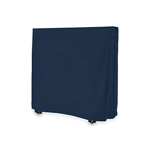 Covers & all Ping Pong Table Cover for Indoor / Outdoor - Waterproof & UV Resistant Table Tennis Cover 12 Oz PVC Heavy Duty Fabric with Air Pockets & Drawstring for Snug Fit (Blue) - color: Blue