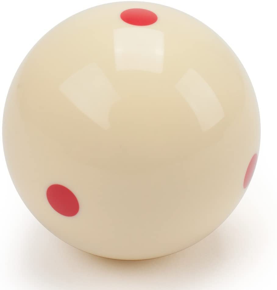 Champion 2-1/4" Billiard Practice Training Pool Cue Ball - color: 6 Red Dot