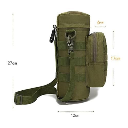 Bocce Ball Bag for 90mm 84mm 73mm 3 Bocce Game,Multifunctional, Zip Design, Powerful. Size: 27 x 12 x 12 cm、 - color: green