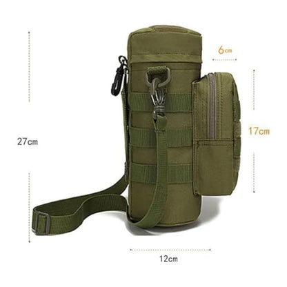 Bocce Ball Bag for 90mm 84mm 73mm 3 Bocce Game,Multifunctional, Zip Design, Powerful. Size: 27 x 12 x 12 cm、 - color: green