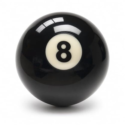 KONLLEN Single Replacement Pool Ball – 2-1/4" Regulation Size & Weight Billiard Ball Made of Phenolic Resin (Choose 1–15 or Cue Ball) - color: #8