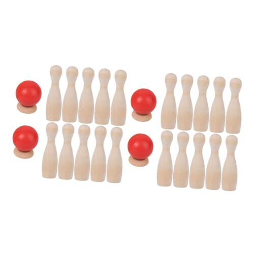 balacoo 2Sets Bowling Kit Interactive Bowling Game for Fun Parent Bonding Materials for Family Entertainment