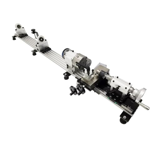 110V Billiard Cue Repair Machine, Pool Cue Lathe Repair Machine Single Track Multi-Function Snooker Cue Fixing Kit 0-2000rpm for Hall/Home/Club 450W