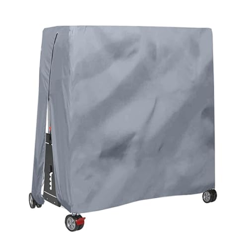 Ping Pong Table Cover 210D Oxford Fabric Waterproof Folding Ping Pong Table Cover Heavy Duty for All Weather Protection
