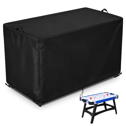 Air Hockey Table Cover Dustproof Table Top Air Hockey Cover for Home Game Room - size: 59.5"L x 28.5"W x 35"H