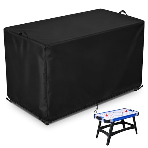 Air Hockey Table Cover Dustproof Table Top Air Hockey Cover for Home Game Room - size: 59.5"L x 28.5"W x 35"H