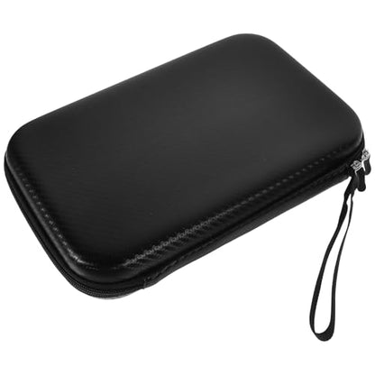 Cabilock Table Tennis Racket Case Hard Shell Protective Storage Bag with Fixed Compartment for Paddle and Ball, Portable Ping Pong Paddle Holder Suitable for Table Tennis Players
