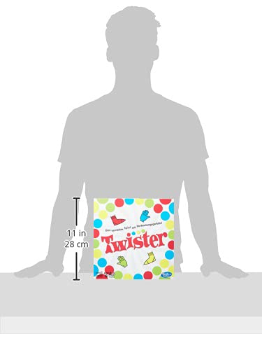 Hasbro Gaming Twister Partyspiel für Familien und Kinder, Twister Spiel ab 6 Jahren, klassisches Spiel für drinnen und draußen - style: Twister Classic
