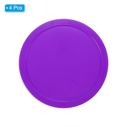 PATIKIL Air Hockey Pucks Air Hockey Heavy Replacement Game Table - color: Purple