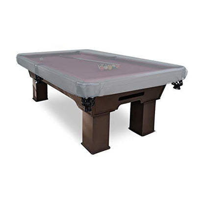 Covers & All Pool Table Cover, Made of 18 Oz Cover Tuff, Waterproof, Ideal for Extreme Weather (100" W x 56" D x 8" H, Grey) - color: Grey, size: 100" W x 56" D x 8" H