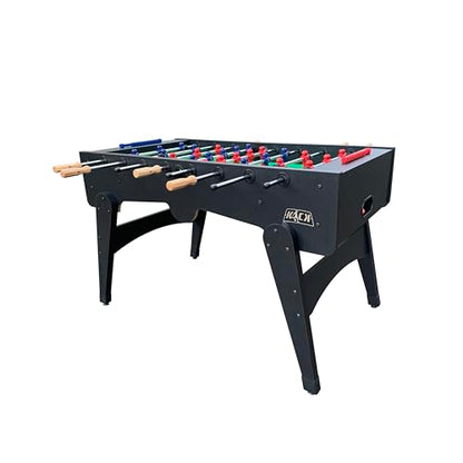 KICK Armada 55" Foosball Table – Professional Full-Size Indoor Game Table - color: Black