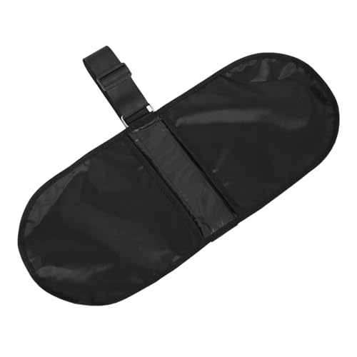 BESPORTBLE Sports Discus Bag Discus Organizer for Athletes Spacious Handheld Storage Portable and Reusable Pouch for Events Black