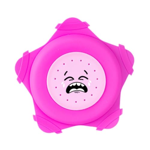 Kids Disc Saucers Family Game Hand Throwing Sports Flying Disc Outdoor Sports Toy, for Beach Backyard Boys Girls Gift, Purple