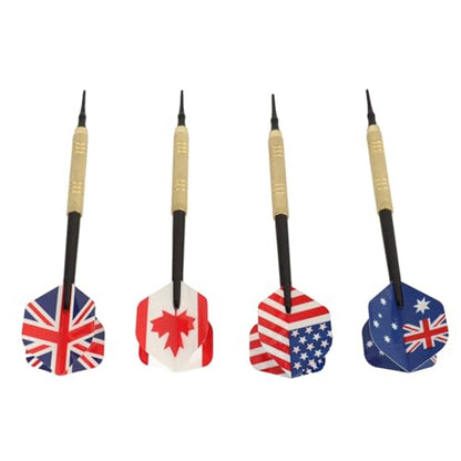 Soft Tip Darts Set with 50 Dart Tips Easy to Replace Darts Plastic Tip for Electronic Dart Board