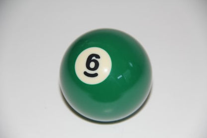 BuyBocceBalls Listing - EPCO Replacement Ball #6 Economy Regulation Billiard or Pool Set, 5.75oz, 2.25" diam