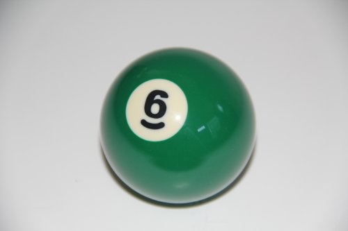 BuyBocceBalls Listing - EPCO Replacement Ball #6 Economy Regulation Billiard or Pool Set, 5.75oz, 2.25" diam