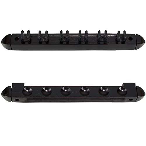 Action 6 Pool Cue WR6S Standard Clip Wall Rack - color: Midnight