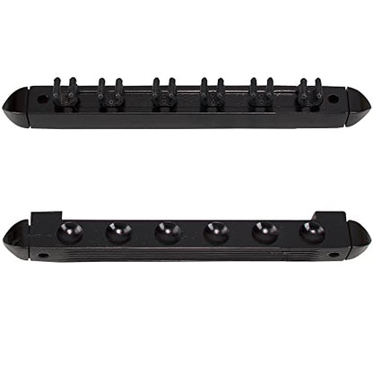Action 6 Pool Cue WR6S Standard Clip Wall Rack - color: Midnight