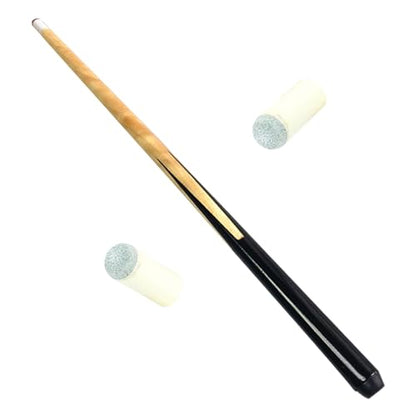 Happyyami Short Pool Cue Stick Lightweight Billiards Cue for Beginners Practice Compact Design for Easy Transport and Storage Suitable for Home and Bar Use