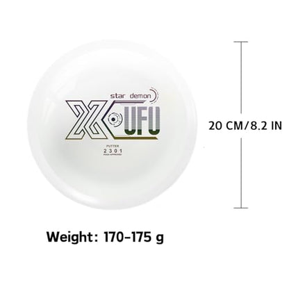 X-UFO Disc Golf Set - Disc Golf Starter Set, Includes 1 Putter, 1 Driver, and 1 midrange disc, Weighing 170-178 Grams Suitable for Beginners and Professional disc Golf tournaments - color: Set 5