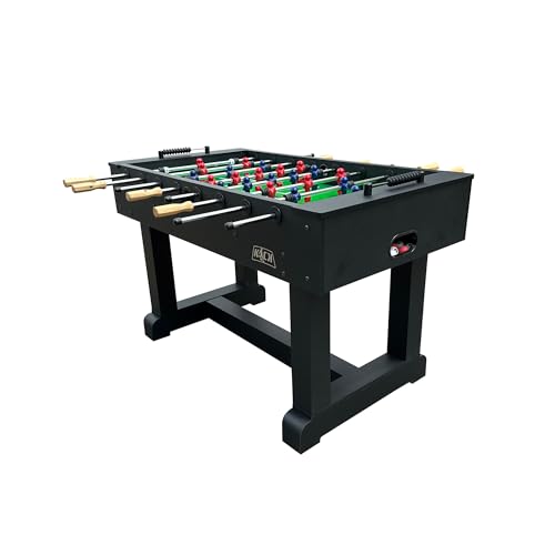 KICK Brigade 55" Foosball Table – Professional Full-Size Indoor Game Table - color: Black