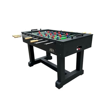 KICK Brigade 55" Foosball Table – Professional Full-Size Indoor Game Table - color: Black