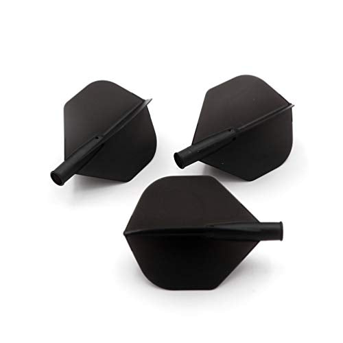 CUESOUL TERO AK4 Dart Flight Standard Shape/Shield Shape/Diamond Shape - color: Standard Shape-All Black