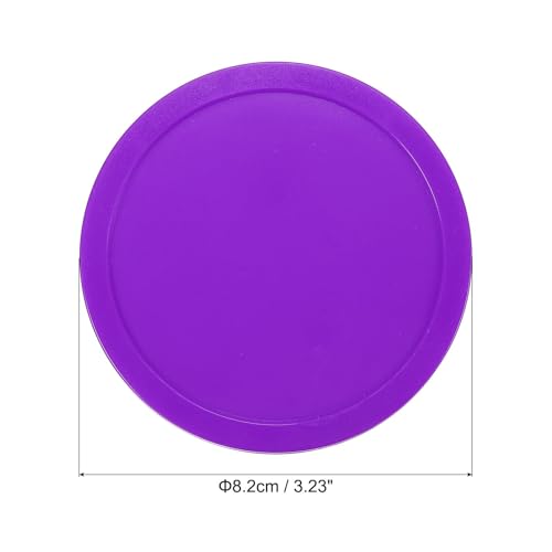 PATIKIL Air Hockey Pucks Air Hockey Heavy Replacement Game Table - color: Purple