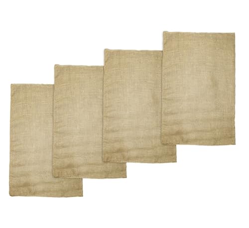 COTTON CRAFT Potato Sack Race Bags - 4 Pack – 24x39 Large Burlap Race Sacks for Kids & Adults - Durable Jute Gunny Bags for Outdoor Lawn Games, Birthday Party, Field Day, Picnic, Toy Storage - size: 4 Pack - 24x39