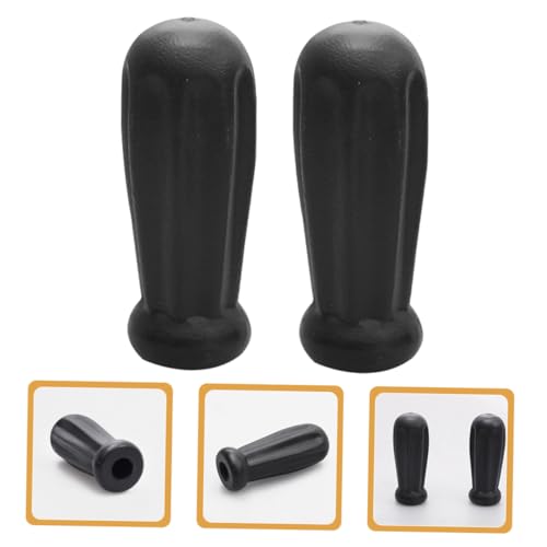 Toddmomy 2pcs Foosball Table Grip Handles Plastic Replacement for Table Soccer Game Compact Design for Home Office Use Fits Rods Foosball Accessories