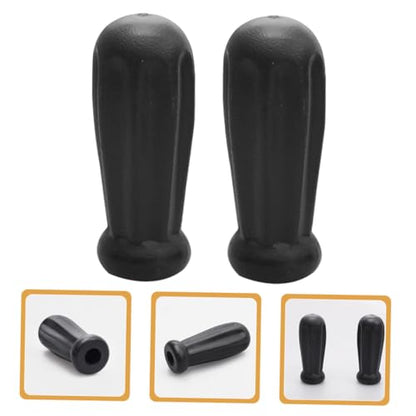 Toddmomy 2pcs Foosball Table Grip Handles Plastic Replacement for Table Soccer Game Compact Design for Home Office Use Fits Rods Foosball Accessories