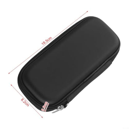 for dart Carrying Case Organizer with Hard EVA Shell and Mesh Pocket for Steel Tip and Soft Tip Darts, Holds Shafts Flights and Accessories, Compact Travel Storage Pouch Black