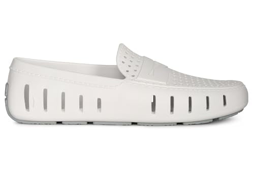 Floafers Country Club Driver 2.0 - color: Bright White/Harbor Mist Grey, size: 5