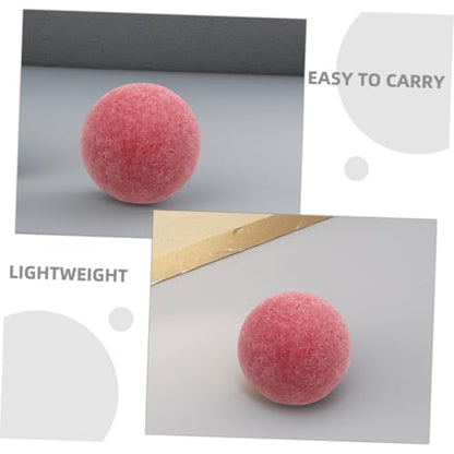 Foosball Table Replacement Balls Mini Soccer Games Balls Frosted Foosball Table Balls for Tabletop - color: Red