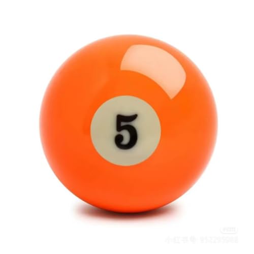 Replacement Billiards Ball, 2-1/4" Regulation Size, Object Balls with Cue Ball & Billiard #8 Ball, Standard Billiards Ball Accessories - color: 5