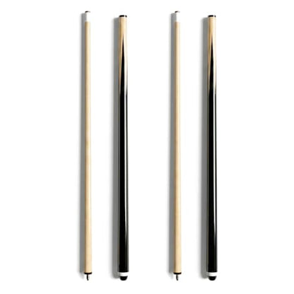Set of 2 Pool Cue Sticks 58“ - Billiard cue with 13mm Leather Tip, Standard at 20oz Heavy Durable 2-Piece Pool Sticks for Beginners, Adults, Home & Bar | competitive price with good quality