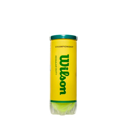 WILSON Championship Tennis Balls - size: Single Can (3 Balls), style: Regular Duty